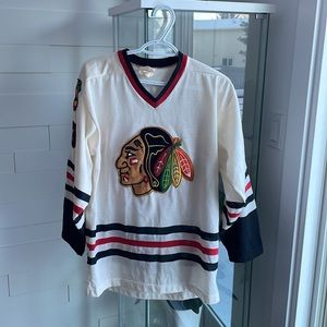 Black and White Hockey Jersey